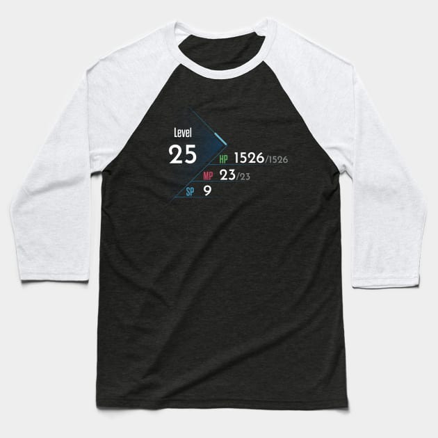 Level 25 Baseball T-Shirt by t4tif